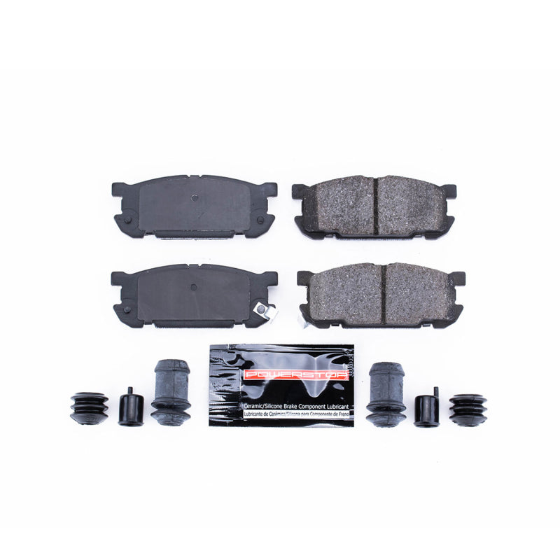 Power Stop 01-05 Mazda Miata Rear Z23 Evolution Sport Brake Pads w/Hardware Brake Pads - Performance PowerStop