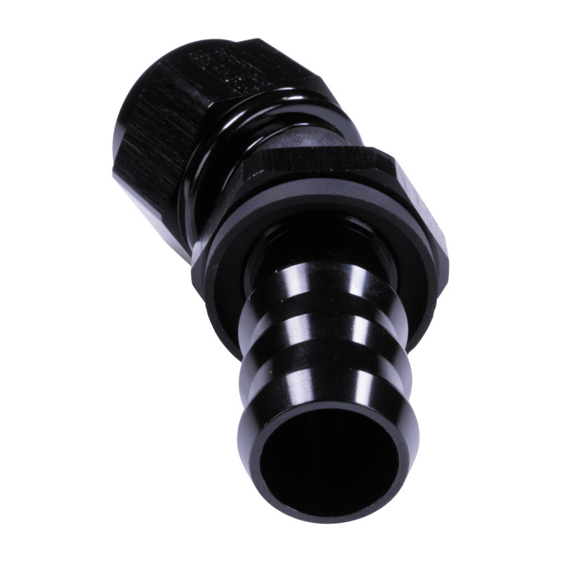 Russell 12AN Twist-Lok 30 Degree Hose End - Black Hoses Russell