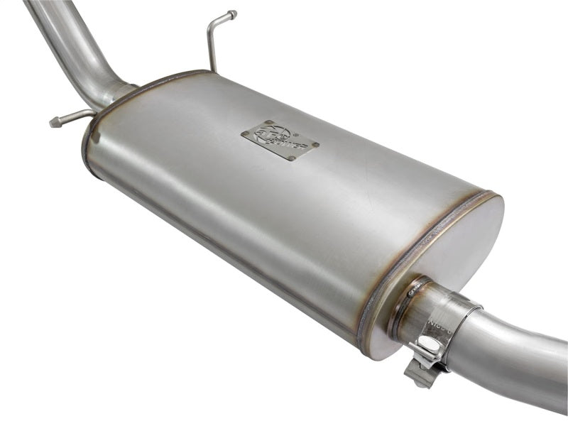 aFe MACHForce XP Exhausts Cat-Back Black Tip 09-17 GM Silverado 1500 4.3/5.3L RegCab SB/LB Catback aFe