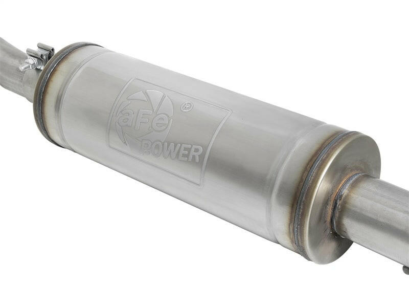 aFe Rock Basher 3in 409 SS Cat-Back Turn-Down Exhaust 12-18 Jeep Wrangler (JK) V6 3.6L/ 07-11 3.8L Catback aFe