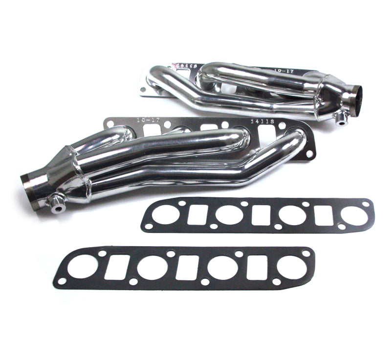 JBA 16-20 Nissan 5.6L VK56VD 1-3/4in Primary Silver Ctd Cat4Ward Header Headers & Manifolds JBA