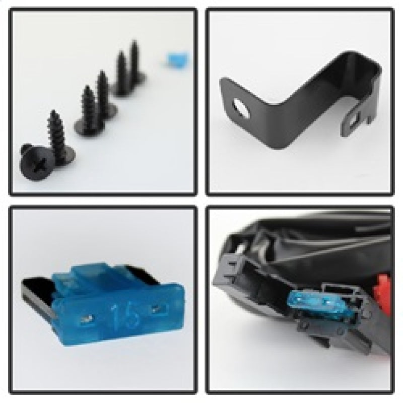 Spyder Honda Civic 2013-2014 4dr OEM Fog Light W/Switch Yellow FL-HC2013-4D-Y Fog Lights SPYDER