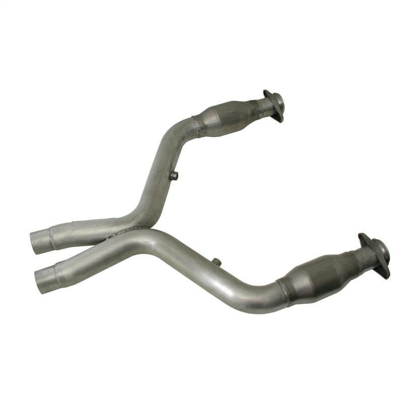 BBK 11-14 Mustang 5.0 Short Mid X Pipe With Catalytic Converters 3.0 For BBK Long Tube Headers X Pipes BBK