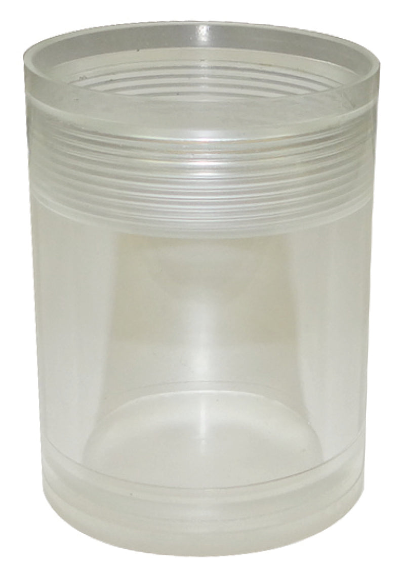 Moroso Air/Oil Separator Replacement Drain Cap - Small Body - Clear Bottom Oil Separators Moroso
