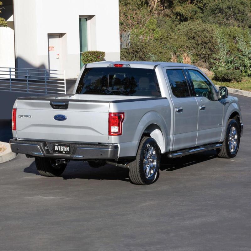 Westin Premier 4 Oval Nerf Step Bars 91 in - Stainless Steel Nerf Bars Westin