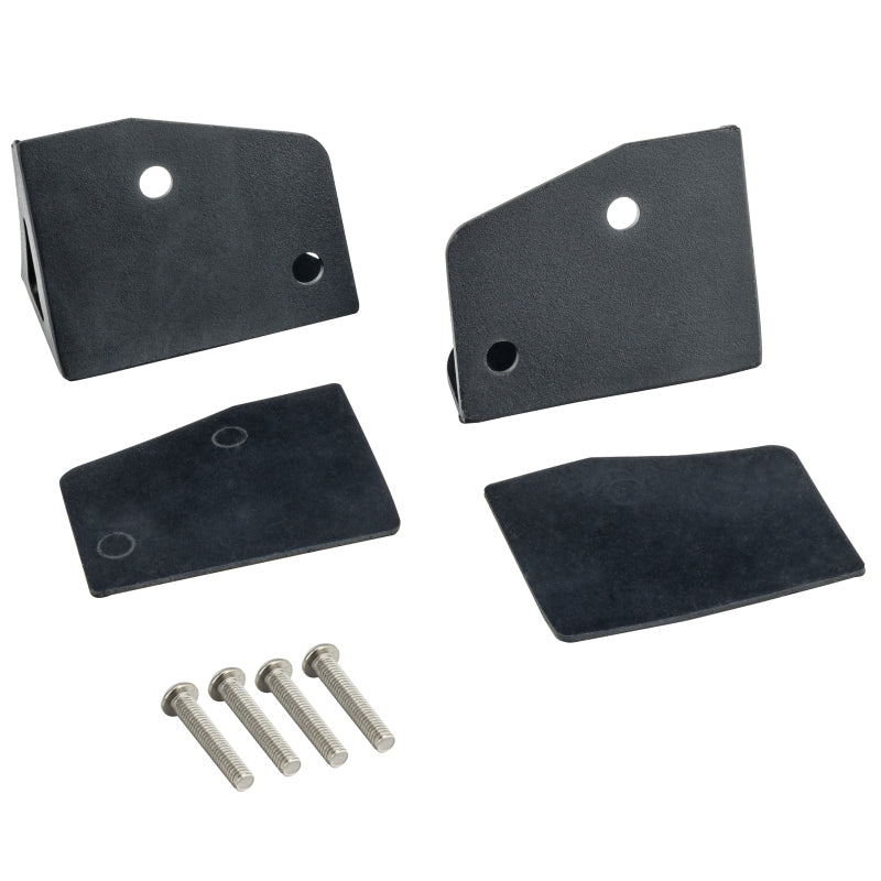 Oracle Jeep JK Lower Windshield OVERSIZED Light Mount Brackets (Pair) Brackets ORACLE Lighting