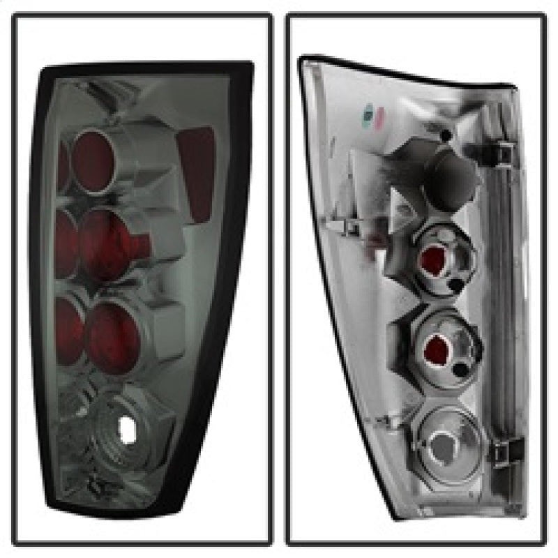 Spyder Chevy Avalanche 02-06 Euro Style Tail Lights Smoke ALT-YD-CAV04-SM Tail Lights SPYDER