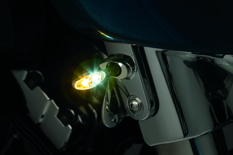 Kuryakyn Kuryakyn Front Turn Signal Mounts Chrome Air Filters - Direct Fit Kuryakyn