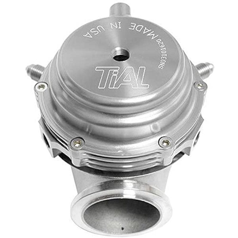 TiAL Sport MVS Wastegate 38mm 1.0 Bar (14.50 PSI)w/Clamps - Silver Wastegates TiALSport