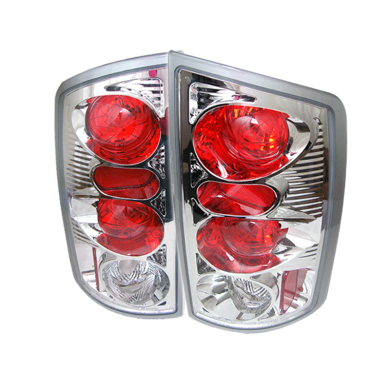 Spyder Dodge Ram 02-06 1500/Ram 2500/3500 03-06 Euro Style Tail Lights Chrome ALT-YD-DRAM02-C Tail Lights SPYDER