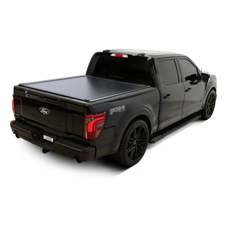 Westin 15-25 Ford F-150 (Incl. 22-25 Lightning) 5.5ft Bed Electric Retractable Tonneau Cover - Black Tonneau Covers - Retractable Westin