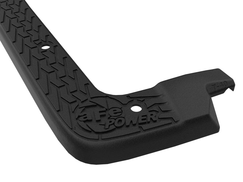 aFe 18-24 Jeep Wrangler JL (2-Door Models w/ 3-Piece Hard-Top Only) Terra Guard Tub Rail Covers Hard Top Accessories aFe