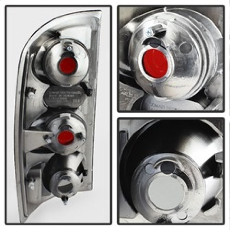 Spyder Dodge Ram 02-06 1500/Ram 2500/3500 03-06 Euro Style Tail Lights Black Smoke ALT-YD-DRAM02-BSM Tail Lights SPYDER