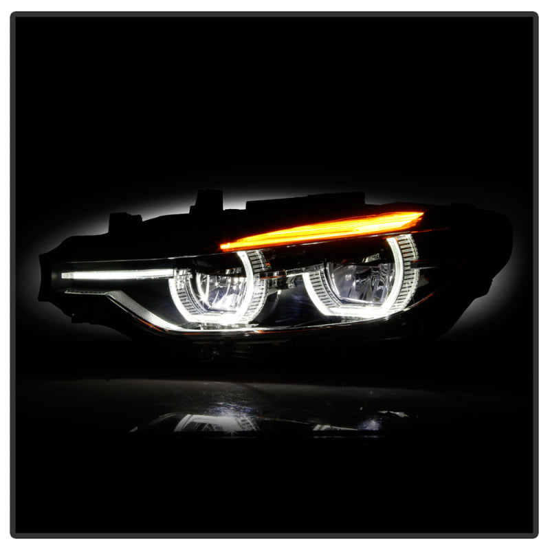Spyder BMW F30 3 Series 4Dr LED Projector Headlights Chrome PRO-JH-BF3012H-4D-LED-C Headlights SPYDER