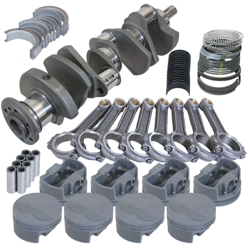 Eagle Pontiac 455 4.250in Crank 6.800in I-Beam Rods -6cc Flat Top 4.185in Pistons Rotating Assembly Rotating Assemblies Eagle