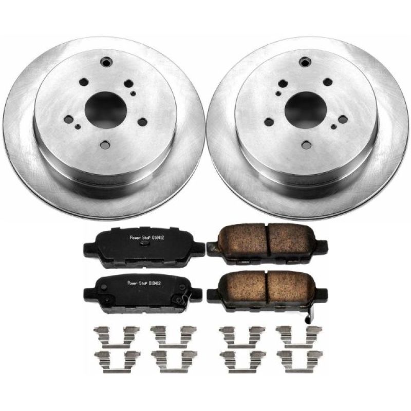 Power Stop 09-13 Suzuki Grand Vitara Rear Autospecialty Brake Kit Brake Kits - OE PowerStop