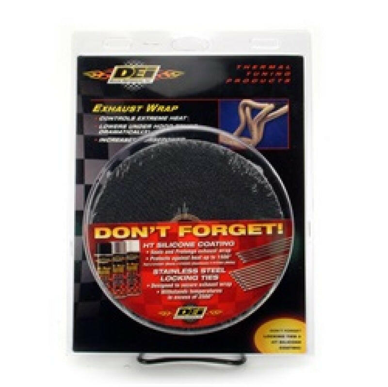 DEI Exhaust Wrap 2in x 50ft - Black Exhaust Wrap DEI