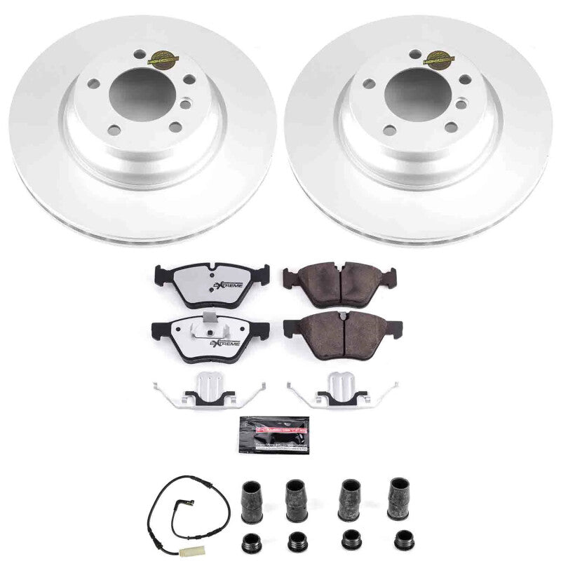 Power Stop 2006 BMW 330i Front Z26 Coated Brake Kit Brake Kits - Performance D&S PowerStop