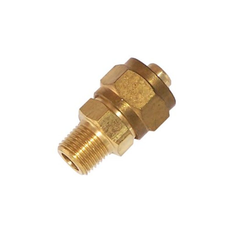 Kleinn 1/2In OD Tubing 1/4In M NPT Straight Compression Fitting Fittings Kleinn Air Horns