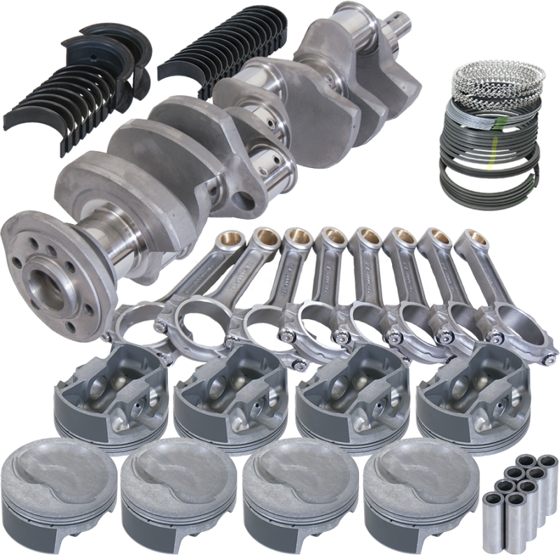 Eagle Chevy 400 3.750in Crank 6.000in I-Beam Rods -16cc 4.155in Pistons Rotating Assembly Rotating Assemblies Eagle