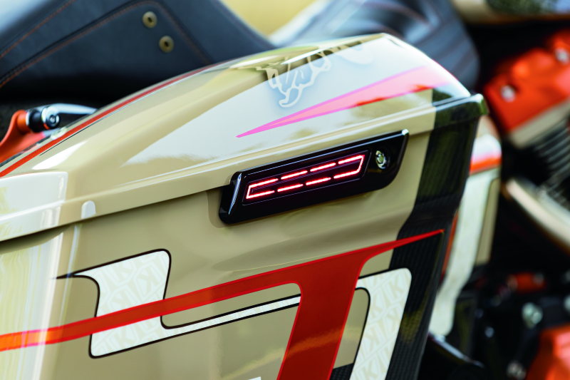 Kuryakyn LED Saddlebag Hinge Accents Black Light Bars & Cubes Kuryakyn