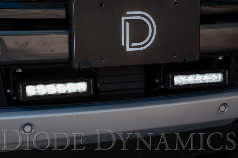 Diode Dynamics 19-21 Ford Ranger SS6 LED Lightbar Kit - White Driving Light Bars & Cubes Diode Dynamics