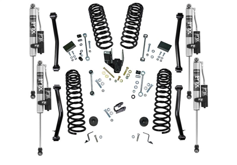 Superlift 18-22 Jeep Wrangler JL (NO Mojave) 4WD 4in. Dual Rate Coil Lift Kit w/Fox 2.0 Res Shocks Lift Kits Superlift