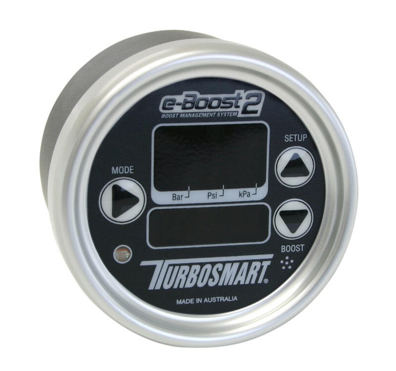 Turbosmart eB2 66mm Black Silver Boost Controllers Turbosmart