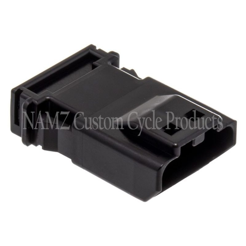 NAMZ JAE MX-1900 4-Position Male Black Pin Housing (HD 72907-11) Wiring Connectors NAMZ
