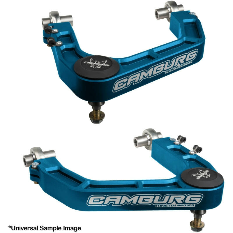 Camburg Ford Bronco 21-23 KINETIK V2 Performance Billet Uniball Upper Arms (King Blue) Suspension Arms & Components Camburg