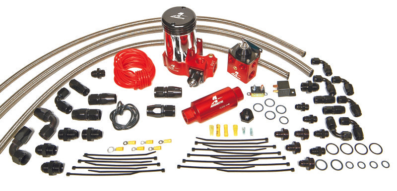 Aeromotive A2000 Complete Drag Race Fuel System for Dual Carbs Fuel Systems Aeromotive
