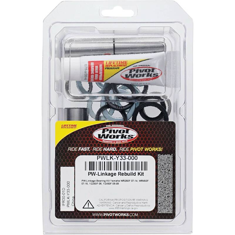 Pivot Works 07-14 Yamaha WR250F Linkage Bearing Kit Control Arms Pivot Works