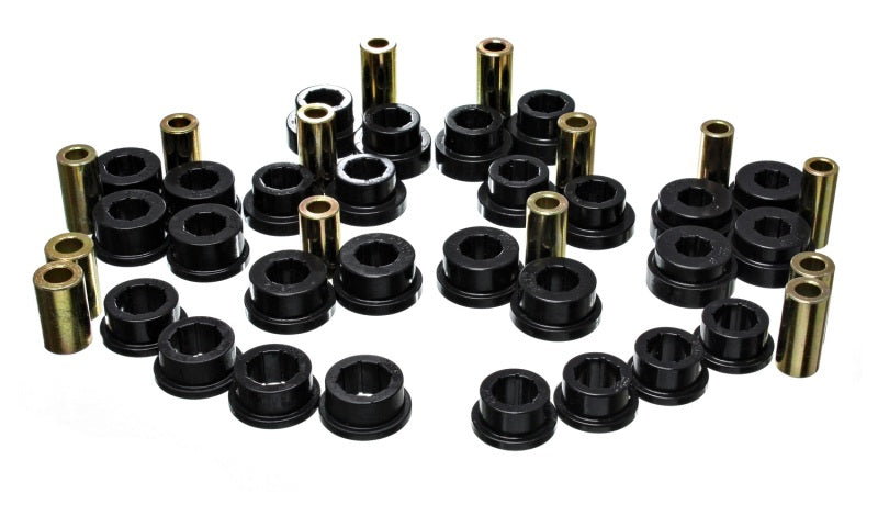 Energy Suspension 13 Scion FR-S / Subaru BRZ Black Front Control Arm Bushing Set Bushing Kits Energy Suspension