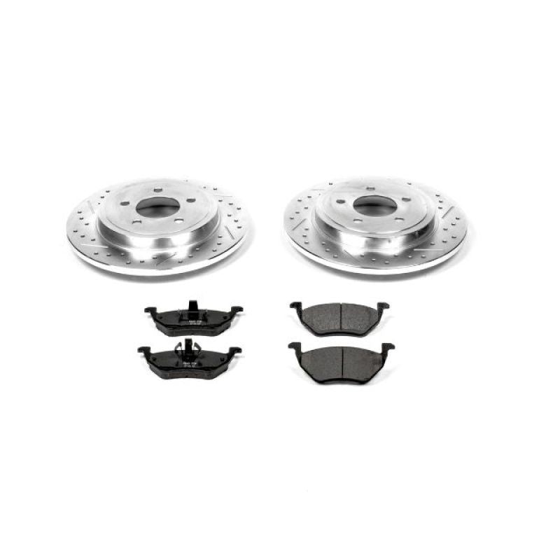 Power Stop 05-08 Ford Escape Rear Z23 Evolution Sport Brake Kit Brake Kits - Performance D&S PowerStop