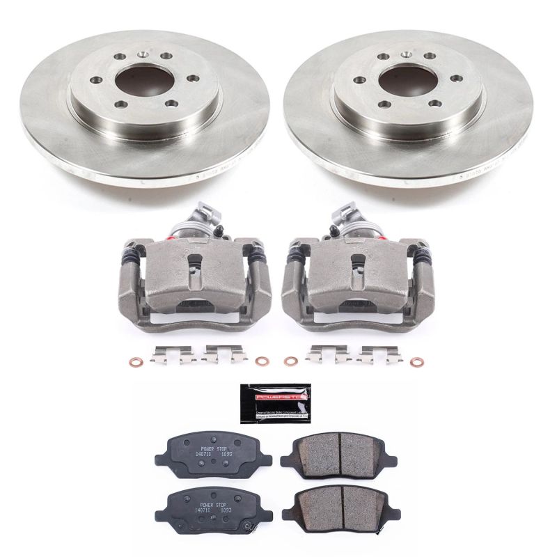 Power Stop 2006 Buick Terraza Rear Autospecialty Brake Kit w/Calipers Brake Kits - OE PowerStop
