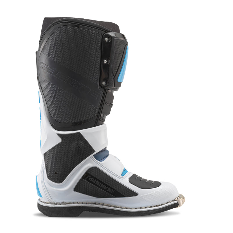 Gaerne SG12 Limited Edition Boot Black/White/Carolina Blue - Size 10.5 Motorcycle Boots Gaerne