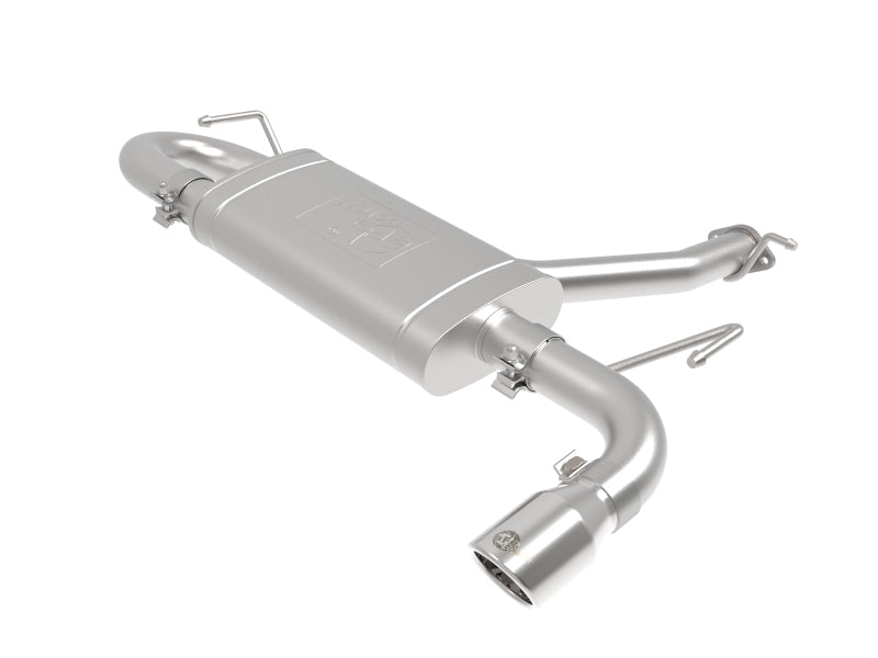 aFe Takeda 2.5in 304 SS Axle-Back Exhaust w/Polished Tips 18-22 Hyundai Kona L4-1.6L (t) AWD Axle Back aFe