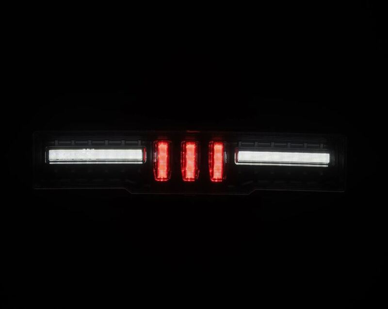 AlphaRex 21-24 Toyota GR86 / 21-24 Subaru BRZ NOVA-Series Prismatic LED Fourth Brake Light Blk Smoke Brake Lights AlphaRex