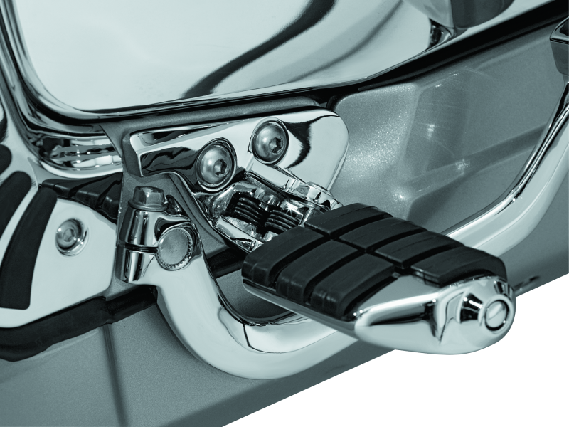 Kuryakyn Driver Peg Mounts GL1800 Chrome Footpegs Kuryakyn