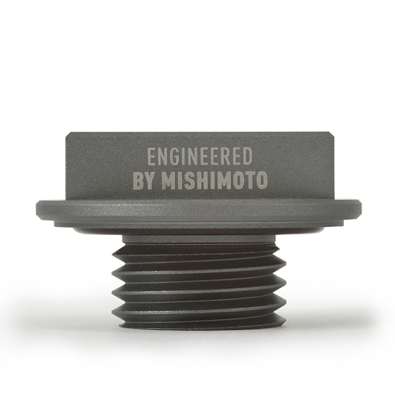 Mishimoto 87-01 Ford Mustang Hoonigan Oil Filler Cap - Silver Oil Caps Mishimoto