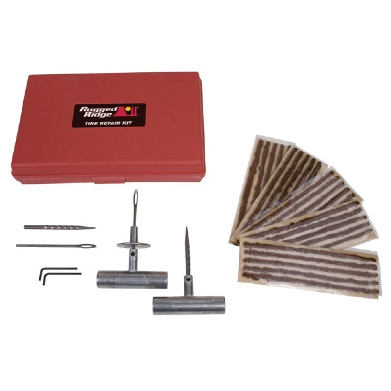 Rugged Ridge Tire Plug Repair Kit for Off-road Spare Tire Carriers Rugged Ridge