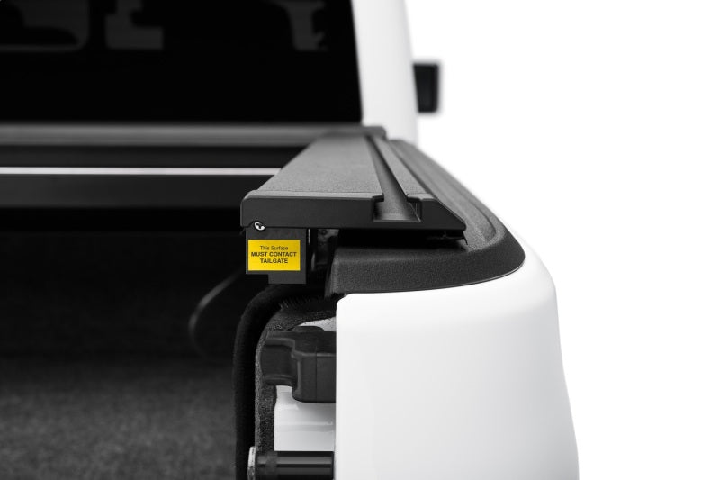 Rugged Ridge 20-22 Jeep Gladiator w/o Trail Rail Sys Armis Tonneau Cover w/Max Track - Tex. Blk Tonneau Covers - Hard Fold Rugged Ridge