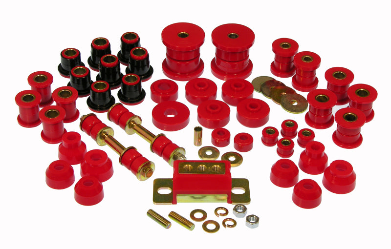 Prothane 63-82 Chevy Corvette Total Kit - Red Bushings - Full Vehicle Kits Prothane