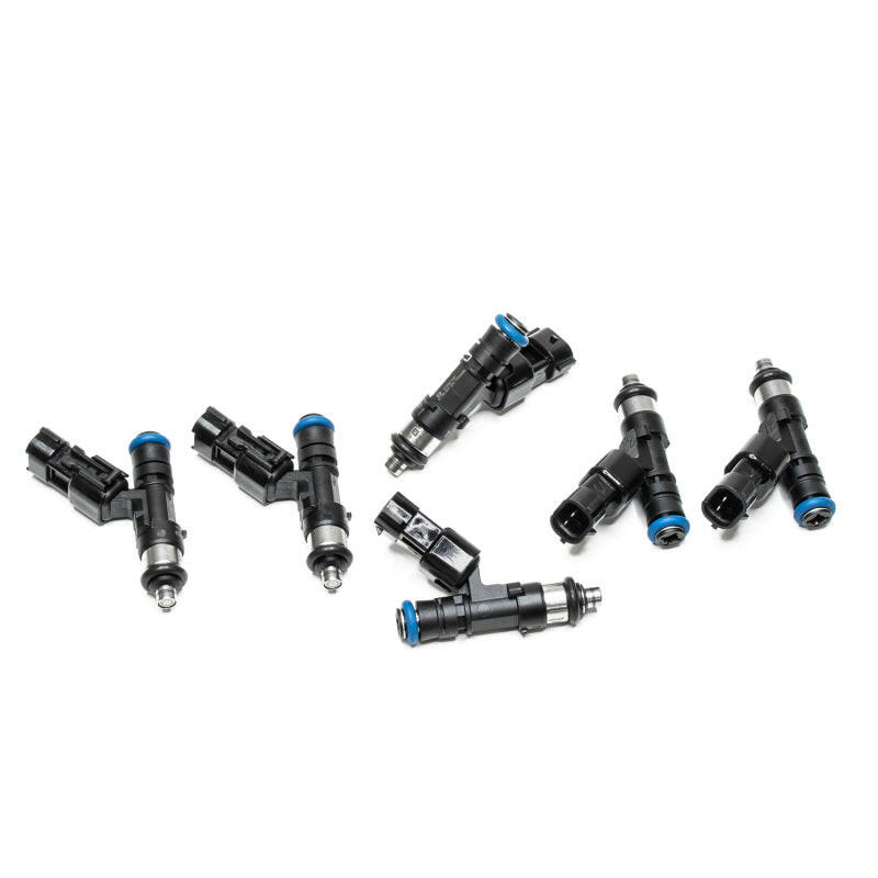 DeatschWerks 03-15 350z/370z G35/G37 04-05 GTI R32 / NEO RB25DET 98-02 440cc Top Feed Injectors Fuel Injector Sets - 4Cyl DeatschWerks