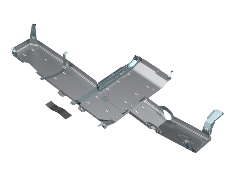 Artec Industries 2018-2020 Jeep Wrangler JL Sahara Full Bellypan w/ Oil Door - 4 Door 3.6L Aluminum Skid Plates Artec Industries