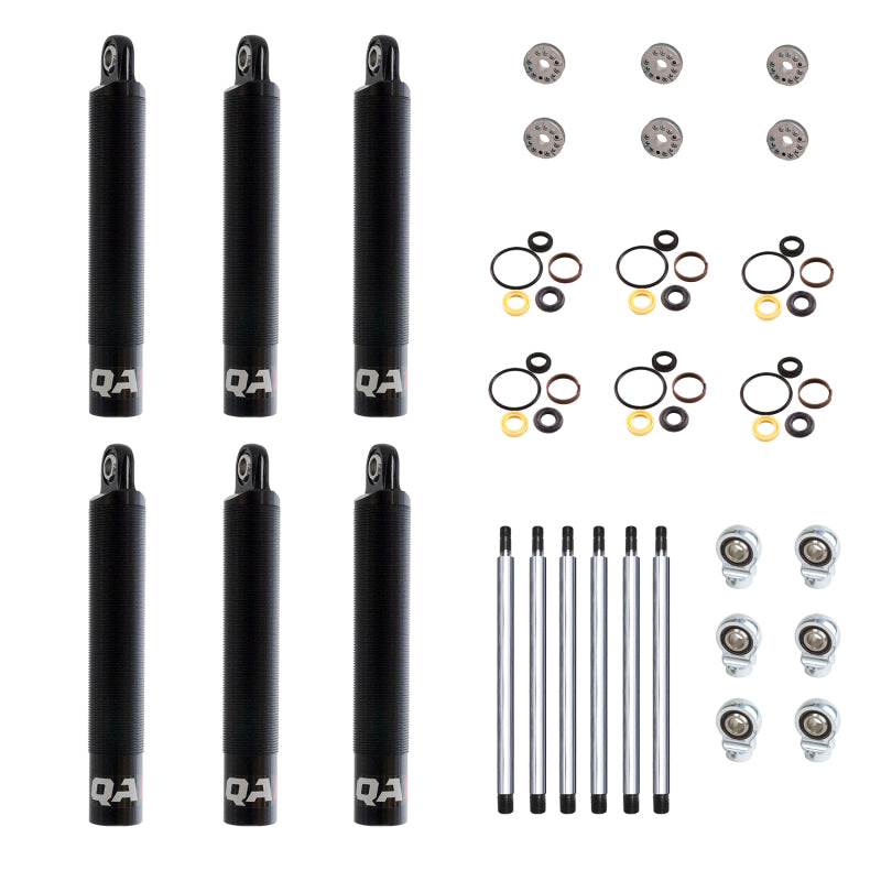 QA1 15.75 Eye-B/Eye-B V-None Dry Shock Small Aluminum Coilover 10.63 - 6 Pack Shocks and Struts QA1