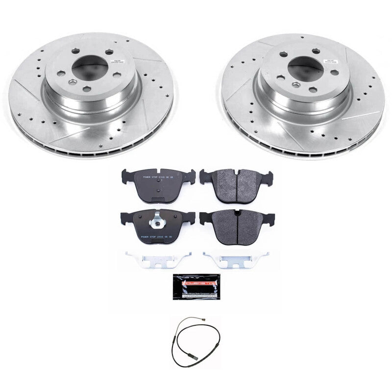 Power Stop 2019 BMW X6 Rear Track Day Brake Kit Brake Kits - Performance Blank PowerStop