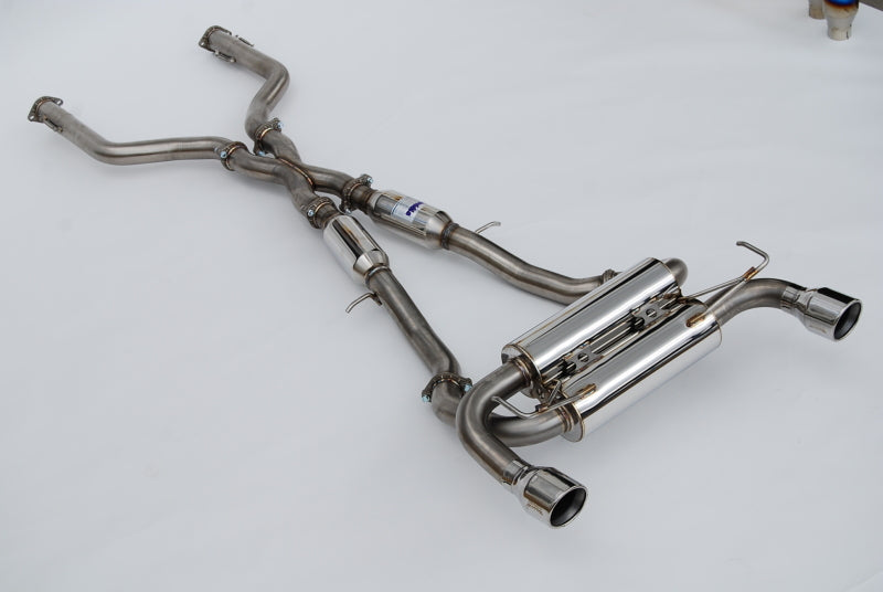Invidia 2022+ Nissan Z 70mm Gemini Cat Back Exhaust - Rolled SS Tips Catback Invidia