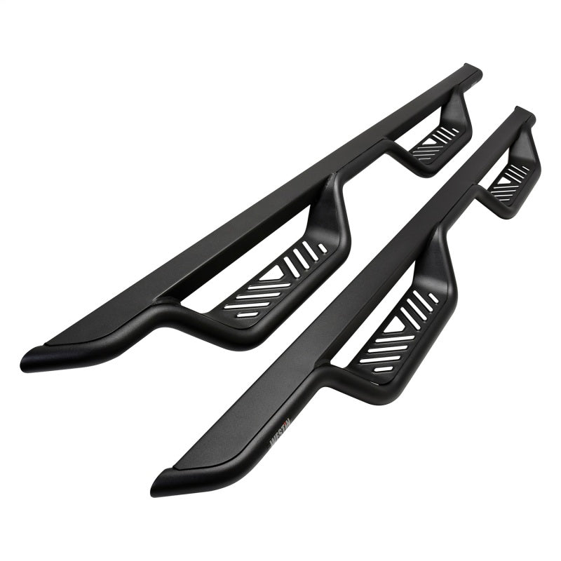 Westin 05-22 Toyota Tacoma Double Cab Outlaw Drop Nerf Step Bars - Black Nerf Bars Westin