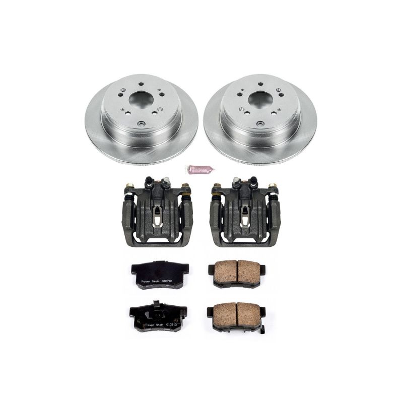 Power Stop 05-06 Honda CR-V Rear Autospecialty Brake Kit w/Calipers Brake Kits - OE PowerStop